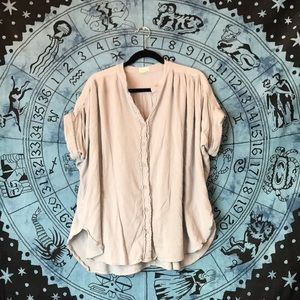 Urban Outfitters light blue shirt